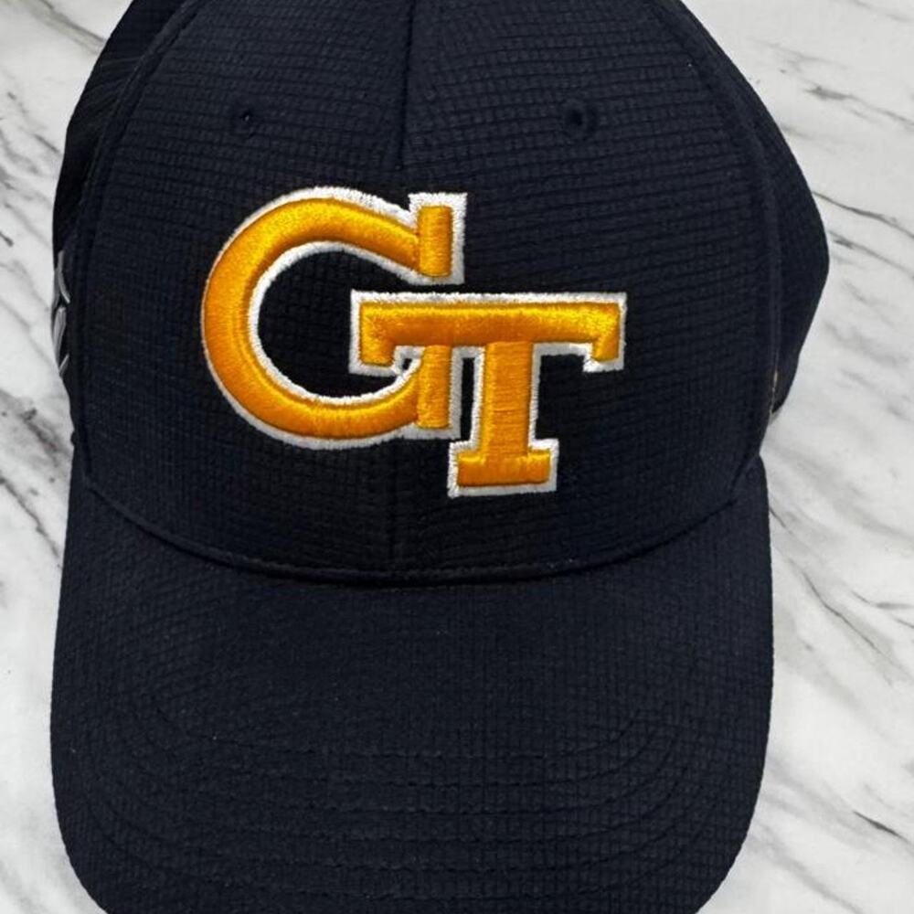 Black and gold georgia tech hat